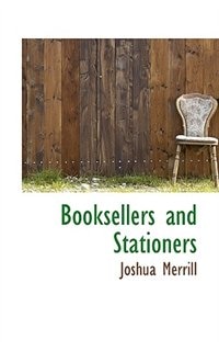 Booksellers And Stationers