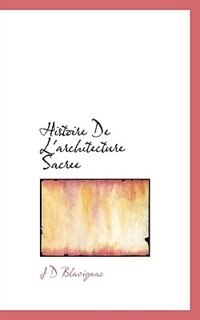 Histoire De L'architecture Sacree