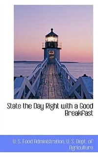 Front cover_State The Day Right With A Good Breakfast