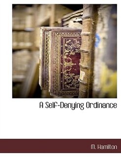 Couverture_A Self-denying Ordinance