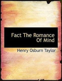 Couverture_Fact The Romance Of Mind
