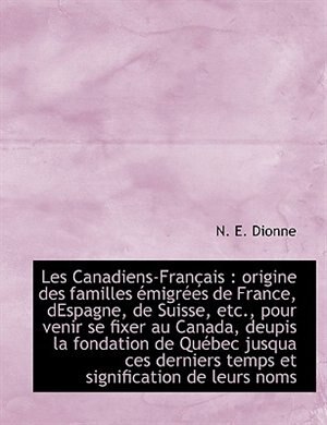 Front cover_Les Canadiens-français