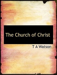 Front cover_The Church Of Christ