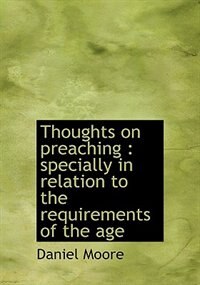 Couverture_Thoughts on preaching
