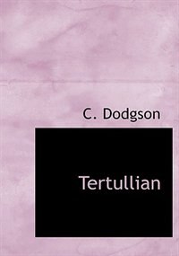 Front cover_Tertullian