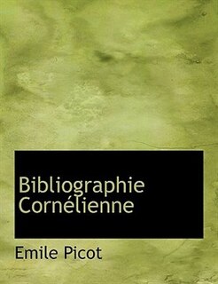 Couverture_Bibliographie Cornélienne