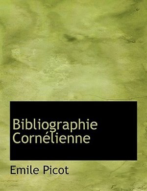 Couverture_Bibliographie Cornélienne
