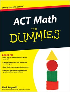 Front cover_ACT Math For Dummies