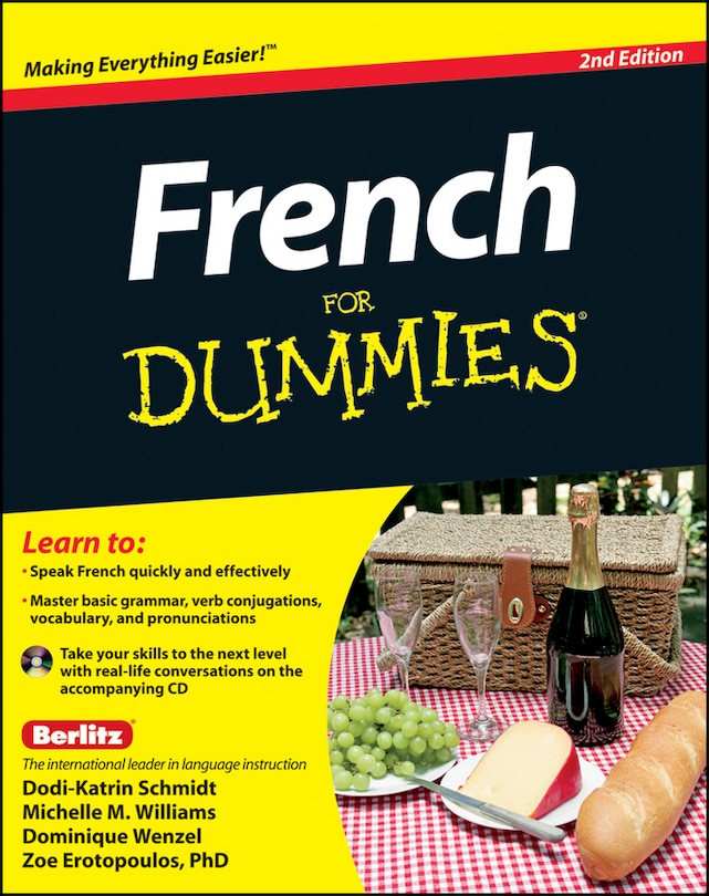 Front cover_French For Dummies, with CD
