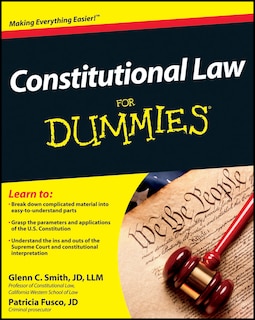 Couverture_Constitutional Law For Dummies