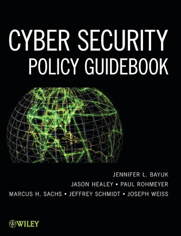 Front cover_Cyber Security Policy Guidebook