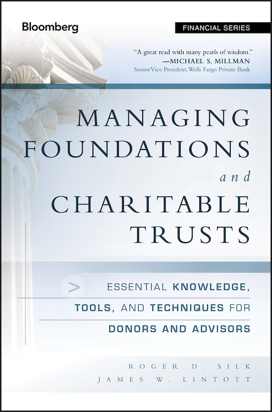Front cover_Managing Foundations and Charitable Trusts