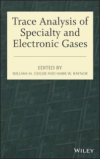 Couverture_Trace Analysis of Specialty and Electronic Gases