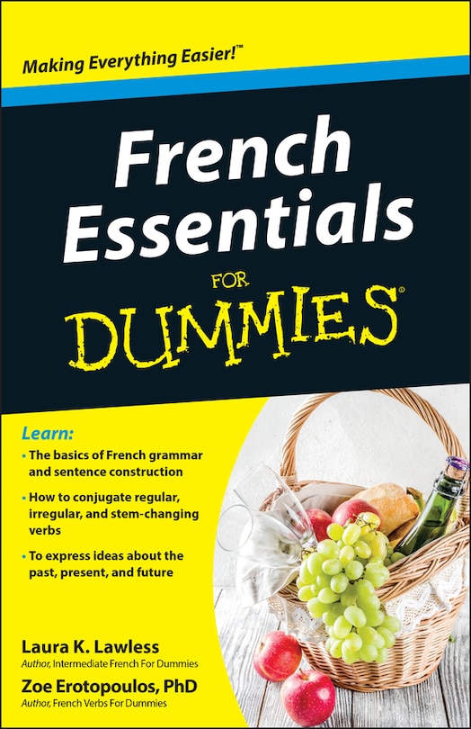 Front cover_French Essentials For Dummies