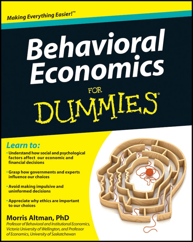 Front cover_Behavioral Economics For Dummies