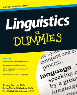 Couverture_Linguistics For Dummies