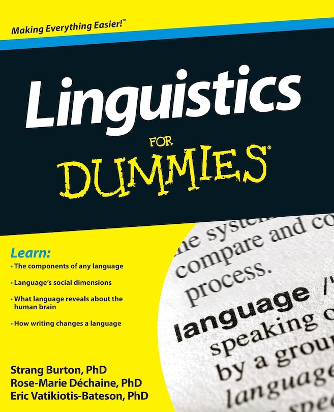 Couverture_Linguistics For Dummies