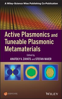 Couverture_Active Plasmonics and Tuneable Plasmonic Metamaterials