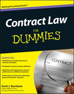Front cover_Contract Law For Dummies