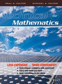 Couverture_Technical Mathematics, Chapters 1 - 22