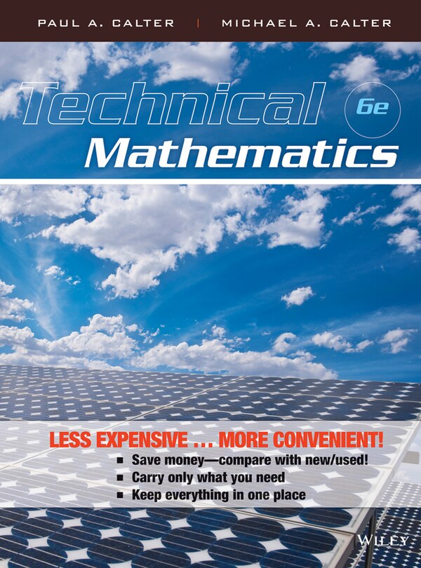 Couverture_Technical Mathematics, Chapters 1 - 22