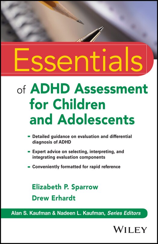Couverture_Essentials of ADHD Assessment for Children and Adolescents