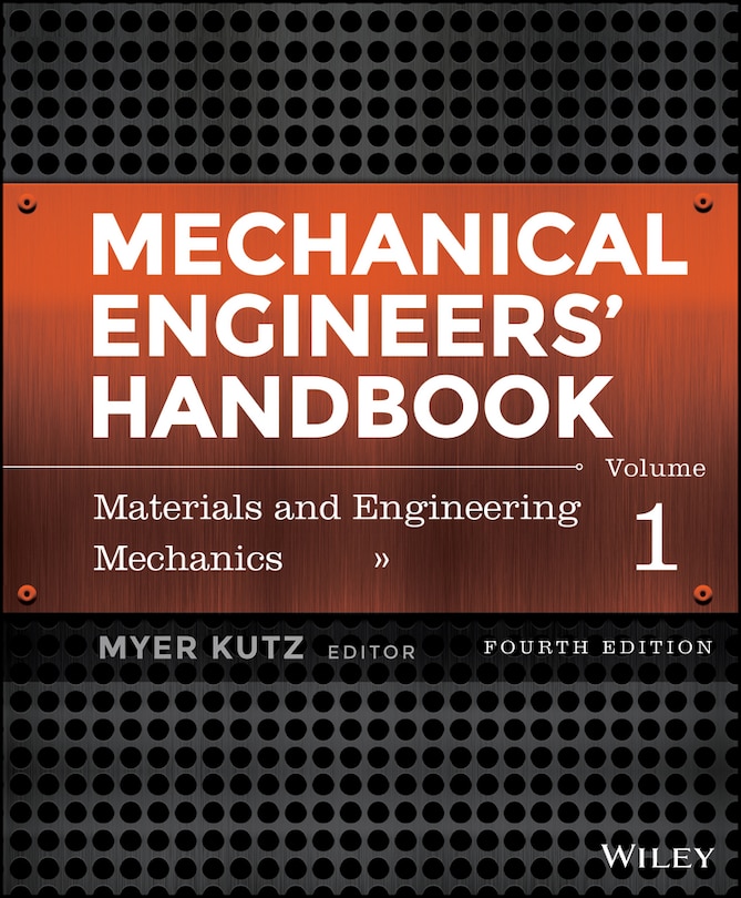 Front cover_Mechanical Engineers' Handbook, Volume 1