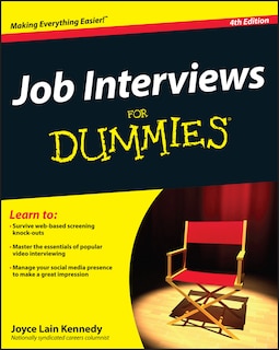 Couverture_Job Interviews For Dummies