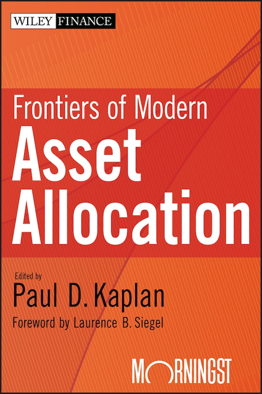 Front cover_Frontiers of Modern Asset Allocation