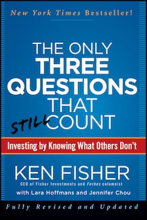Front cover_The Only Three Questions That Still Count