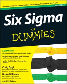 Front cover_Six Sigma For Dummies