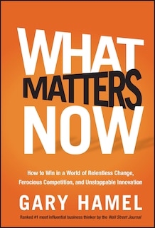 Front cover_What Matters Now