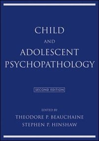 Front cover_Child and Adolescent Psychopathology