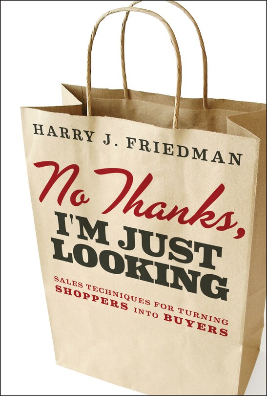 Front cover_No Thanks, I'm Just Looking