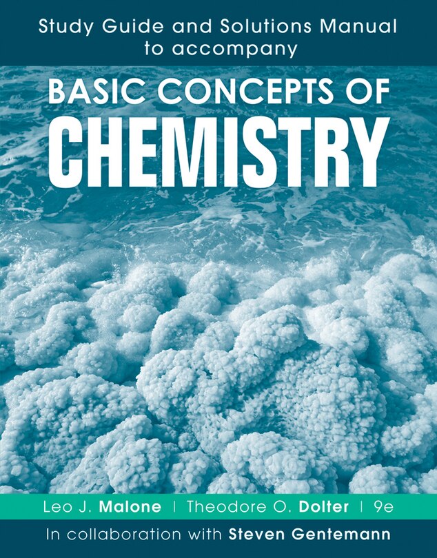 Front cover_Basic Concepts of Chemistry, 9e Study Guide and Solutions Manual