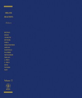 Front cover_Organic Reactions, Volume 77