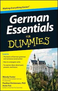 Front cover_German Essentials For Dummies