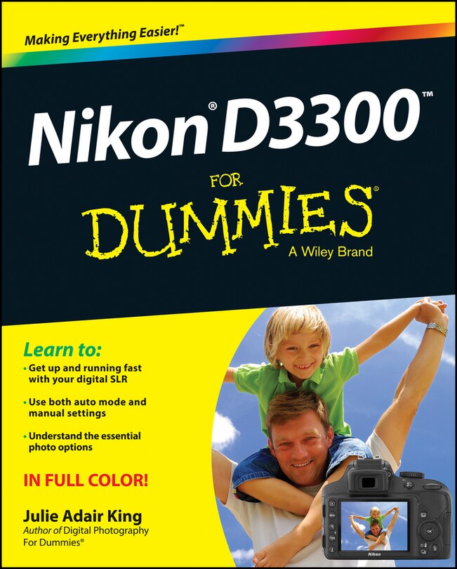 Front cover_Nikon D3300 For Dummies
