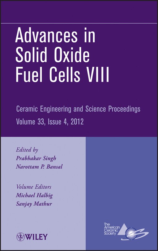 Front cover_Advances in Solid Oxide Fuel Cells VIII, Volume 33, Issue 4