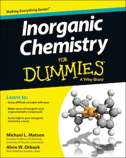 Couverture_Inorganic Chemistry For Dummies