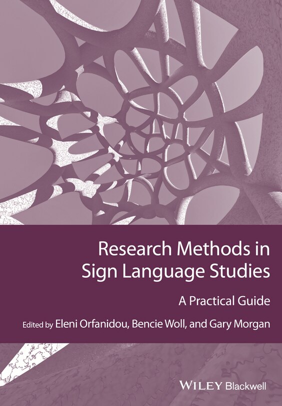 Front cover_Research Methods in Sign Language Studies