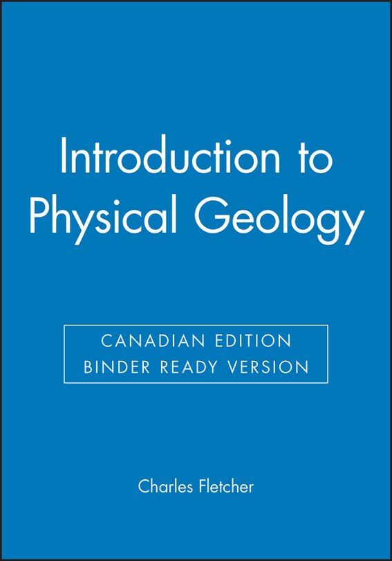 Front cover_Introduction to Physical Geology