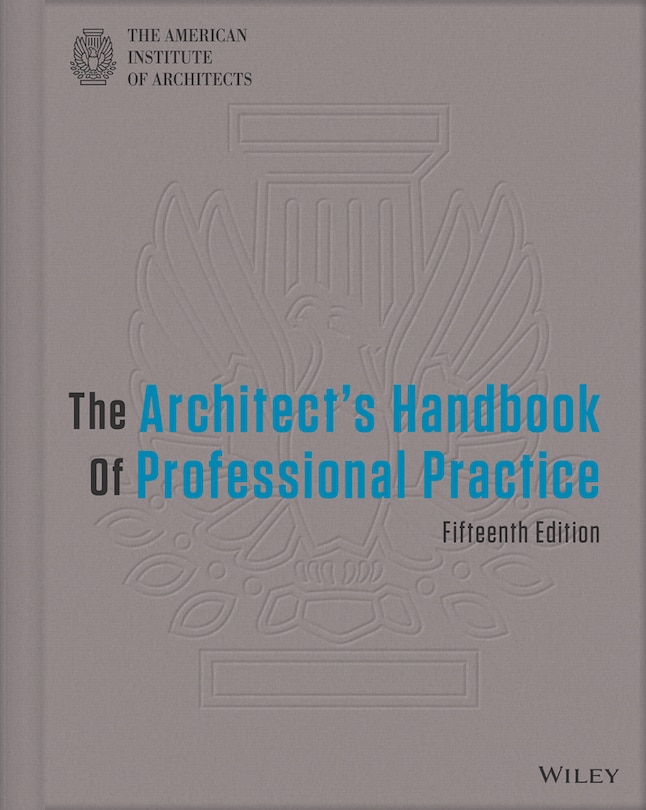 Couverture_The Architect's Handbook of Professional Practice