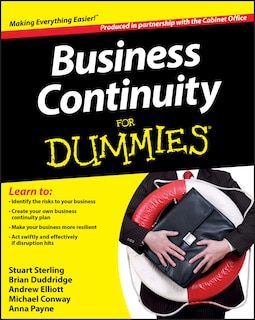 Front cover_Business Continuity For Dummies