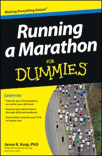 Front cover_Running a Marathon For Dummies