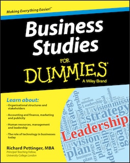 Front cover_Business Studies For Dummies