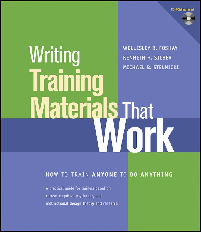 Couverture_Writing Training Materials That Work