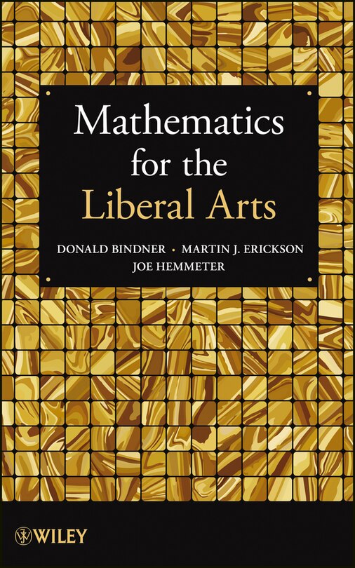 Front cover_Mathematics for the Liberal Arts