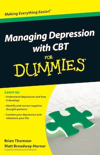 Front cover_Managing Depression with CBT For Dummies