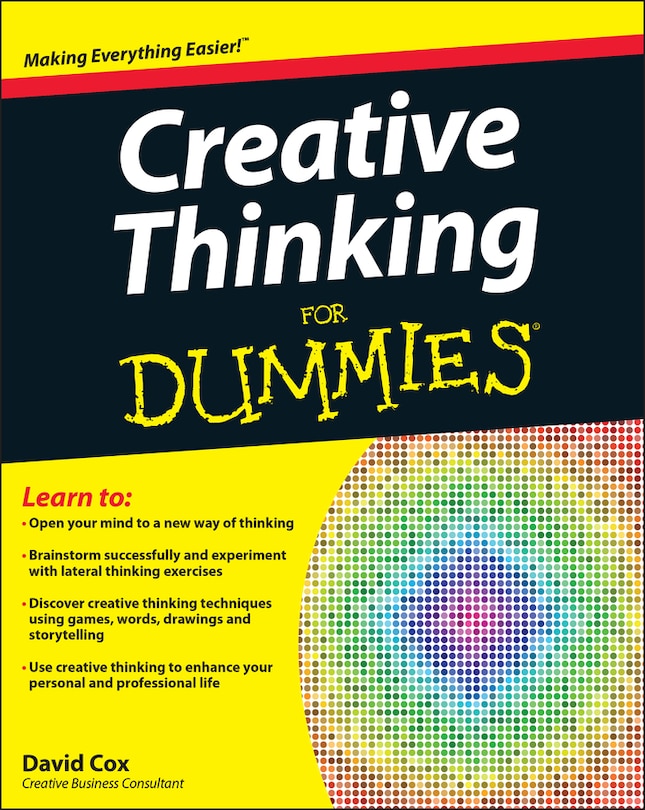 Front cover_Creative Thinking For Dummies